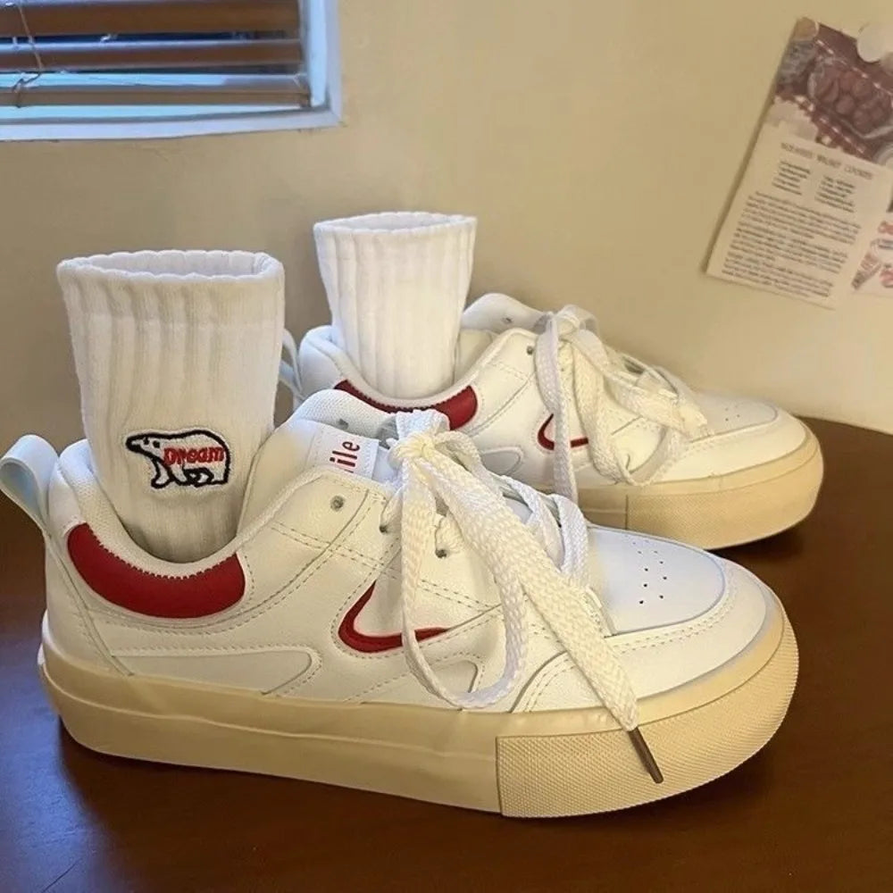 new autumn Women's Casual Vulcanized Shoes Platform Sports Tennis Ladies Sneakers for Women Trends Luxury Fashion Outdoor Shoes